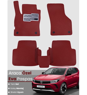 OPEL GRANDLAND (2024-2025) Uyumlu EVA Paspas Tam Set–Araca Özel,Kolay Montaj,Oto Paspas