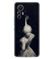 Xiaomi 12 Lite Kılıf Resimli Desenli Baskılı Silikon Star Woman 1332
