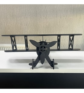Metal Dekoratif Model Uçak