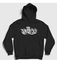 Presmono Unisex Siyah Logo The Faceless Kapüşonlu Sweatshirt 448583tt