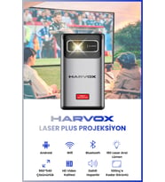 Taşınabilir LED Projektör, Kablosuz Bluetooth Hoparlör, HD Görüntü Kalitesi