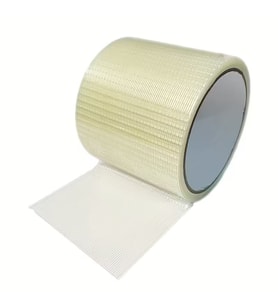 Yırtılmaya Karşı Dirençli, Yüksek Yapışma Gücü Enine Boyuna Lifli Bant 100mmx50mt