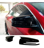 Mercedes A W176 Batman Yarasa Ayna Kapağı Piona Black ABS 2012-2018