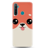 Realme 5i 5 Pro 6i 7 Pro 8 Kılıf Desemli Silikon Sevimli Köpek 1731