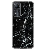 INFINIX Note 11 Pro Note 10 Hot 9 Play Kılıf Desemli Silikon Black Marble 3 1382