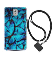 Samsung Note 3 4 5 8 9 20 Ultra 10 Lite Kılıf Boyun Askılı Silikon Owl 1351