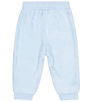 Civil Baby Ayakkabı Nakışlı 6-18 Ay Tek Alt Bebe - Mavi 6-9 Ay (Açık Mavi)
