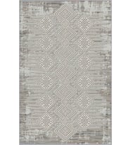 Eliana Home Baskılı, Yıkanabilir Kaymaz Taban Salon Halısı LNA0566 100x150 cm (Bej)