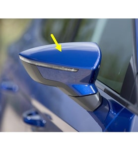 Seat Leon 3 MK3 2013-2020 Sağ Yan Dış Dikiz Aynası Kapağı 5F0857538B