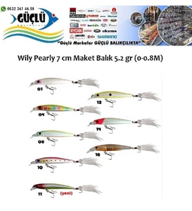 Maket Balık Wıly Pearl 7Cm 5,2 Gr Renk:14