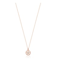 EMILIANO JEWELLERY 925 AYAR GÜMÜŞ ZİRKON TAŞLI YILDIZ KOLYE