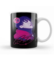 Hip Hop G Dragon Black Kupa Bardak Porselen