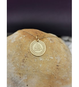 Kişiye Özel 925 Ayar Gümüş Valknut Viking Kolye