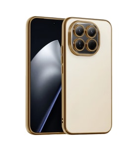 Xiaomi Mi 15 Razer Lensli Silikon - Gold