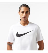 Sportswear Swoosh Erkek Pamuklu Beyaz Tişört