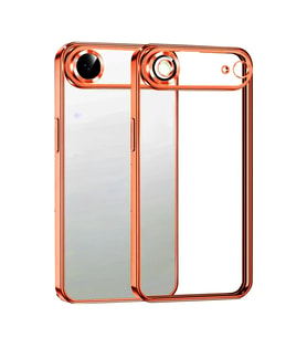 Apple İphone 17 Air Razer Lensli Silikon - Turuncu