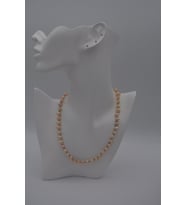 STONEAGE PEMBE İNCİ KOLYE (Altın / Dore)