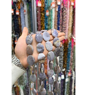 Akik Doğal Taş Oval Kesim 33x25mm Dizi