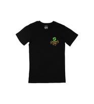 St Patricks Day Cep Logo Tasarımlı Siyah Tişört