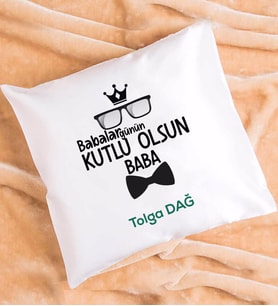 Babalar Günü Hediyesi Babaya Hediye - 2 - Yastık