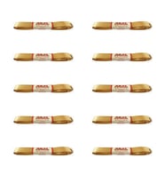 Dar Dokuma Altın Gold Saten Kurdele - 1 Cm. x 10 Metre - 10 Adet