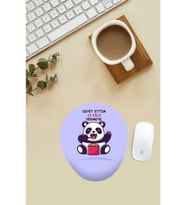 Diyet Ettim 10 Kilo Vermeye Desenli Bilek Destekli Mouse Pad