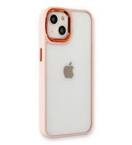 Durukar® iPhone 14 Plus Kılıf Dora Kapak - Pudra