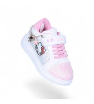 Prokids 4120 Byz-Pmp Kız Çocuk Sneaker Spor Ayakkabı (Beyaz)