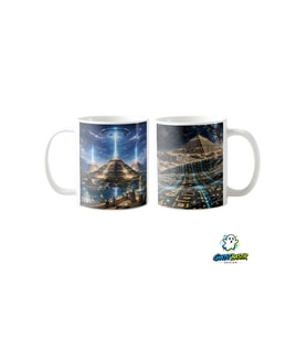 Piramit ve Ufo Kupa Bardak Tek Adet K0360