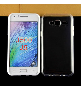 Samsung Galaxy J5 Uyumlu Kılıf Zore Süper Silikon Kapak (Renksiz)