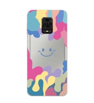 Redmi Note 9 Pro / 9s Uyumlu Smile Tasarımlı Şeffaf Telefon Kılıfı