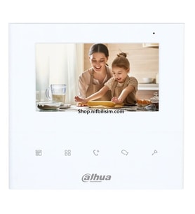 Dahua VTH1010J 4.3" Analog İç Mekan Monitörü Dahua Analog KTA04 İç Ekran KTA02 İç Ekran