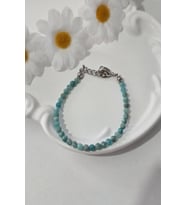 SERTİFİKALI 3 MM AMAZONİT DOĞALTAŞ BİLEKLİK