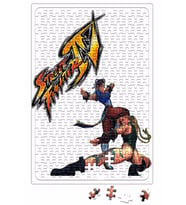 Street Fighter Chunli vs Camy Puzzle 240 Parça Yapboz