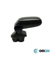 Opel Corsa E 2015-2019 Kol Dayama V1 (Suni Deri+ABS) Siyah (Çok Renkli)