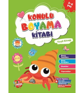 Konulu Boyama - YeşilKitap (5-6 Yaş)
