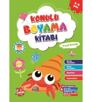 Konulu Boyama - YeşilKitap (5-6 Yaş)