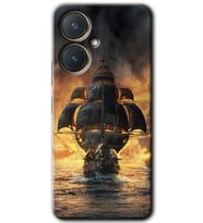 Vivo Y27 Kılıf HD Desen Baskılı Kılıf - Siyah İnci