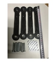 19 Cm Beşik Sallama Aparatı - 4 Adet, 1 Takım Gönderimli Delık Arası 15,5 Cm