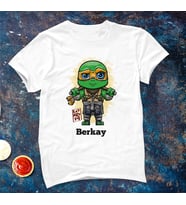 Ninja Kaplumbağalar Tişörtü ( Çocuk - Büyük ) Kişiye Özel
