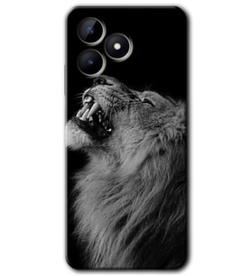 Realme C53 Kılıf HD Desen Baskılı Kılıf - Lion