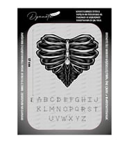 Skeleton İskelet Kalp Heart Iron Press Tekstil Ütü İle Yapışan Transfer Baskı Kağıdı DTF BASKI