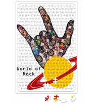 Rock Roll Müzik Gitar 04 Puzzle 240 Parça Yapboz