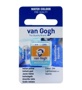 Talens Van Gogh 1/2 Tablet Sulu Boya 244 Indian Yeloow 