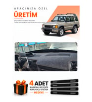 LAND ROVER DİSCOVERY 2 (1998-2004) Uyumlu Torpido Koruma Örtüsü Oto Kılıfı - Siyah