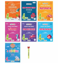 4.Sınıf Tüm Dersler FULL Set ( 7 Kitap )