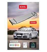 Otomobil Ön Cam Güneşliği Metalize Parlak Alüminyum Katlanabilir Oto Güneşlik 130X60 Cm