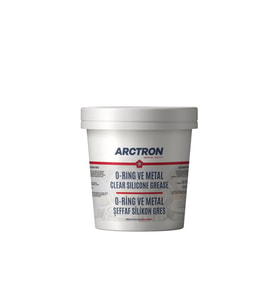 Arctron Silikon Gres Şeffaf O-ring Plastik-Metal Yağlama 1 KG
