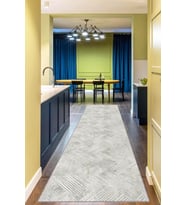 Vizon Kaymaz Modern Kesme Rulo Özel Ölçülü Yolluk AR1223