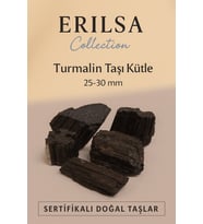 Sertifikalı Siyah Turmalin Taşı Kütle İri Boy – Negatif Enerjiden ve Radyasyon Koruyan Doğal Taş (Çok Renkli)